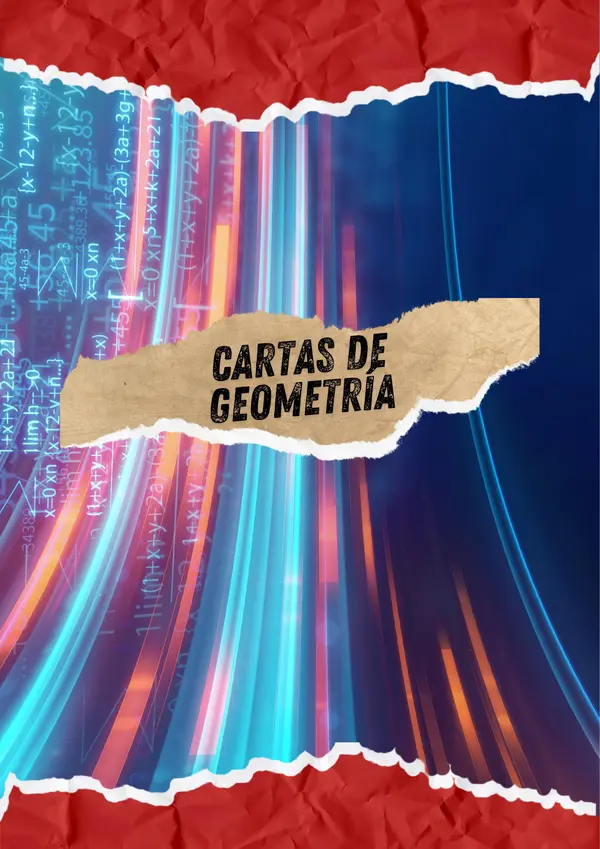 Cartas de geometría plana