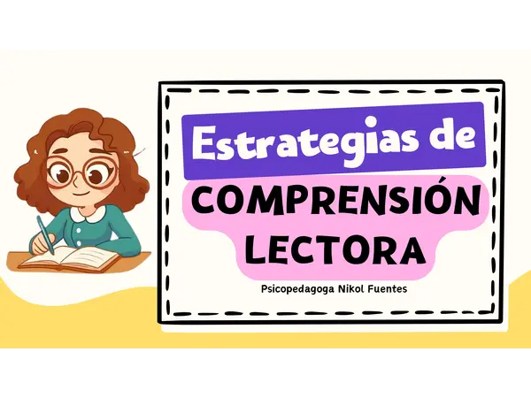 Estrategias de comprensión lectora
