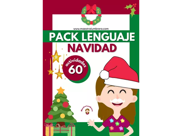 Pack Lenguaje Navidad - 60 Actividades
