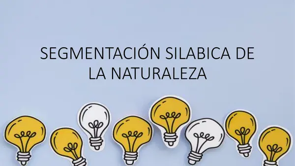 segmentacion silabica naturaleza 