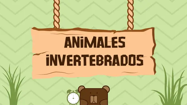 Animales invertebrados
