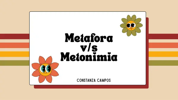 Figuras literarias: Metáfora v/s Metonimia