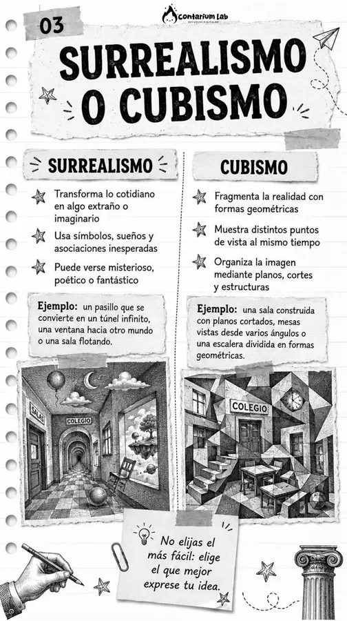 Set de 10 guías - Artes Visuales "Transforma tu espacio del Colegio"