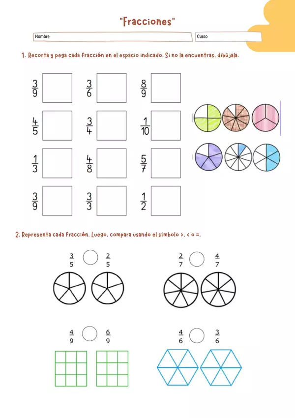 Evaluación formativa 2 - Fracciones