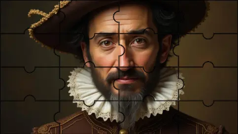 Rompecabezas de Miguel de Cervantes (Día del libro)
