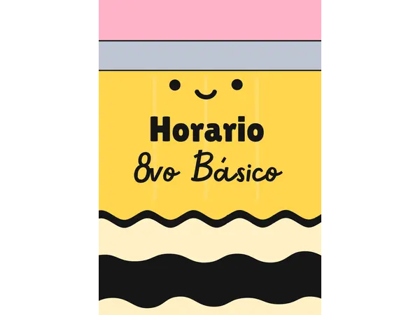 Horario 8vo Básico Chile