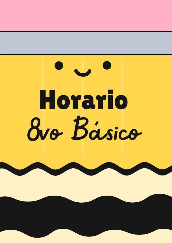 Horario 8vo Básico Chile