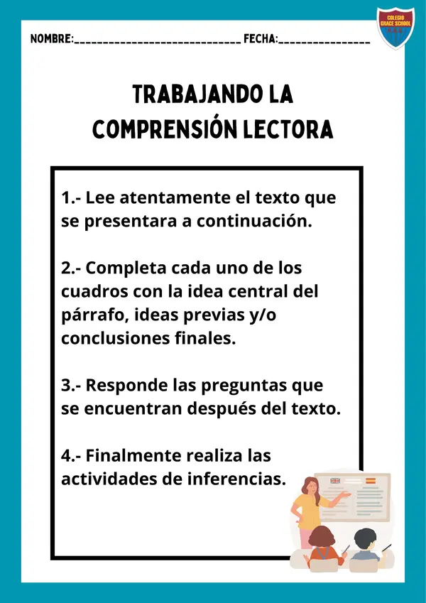 Trabajando la comprensión lectora - Parte 2