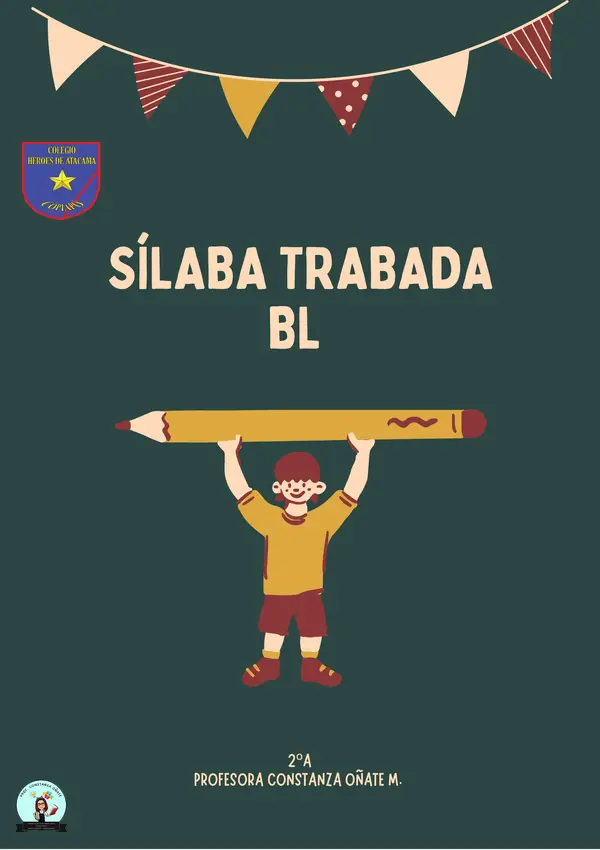 Silaba trabada BL y BR