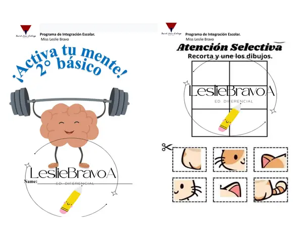 📚 CUADERNILLO “ACTIVA TU MENTE” – 2° BÁSICO 📚 editable