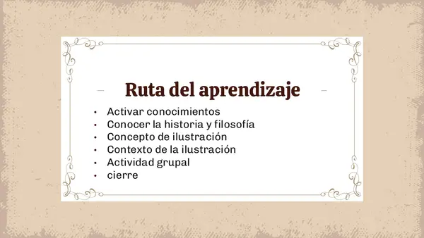 Historia y filosofía desde la ilustración 
