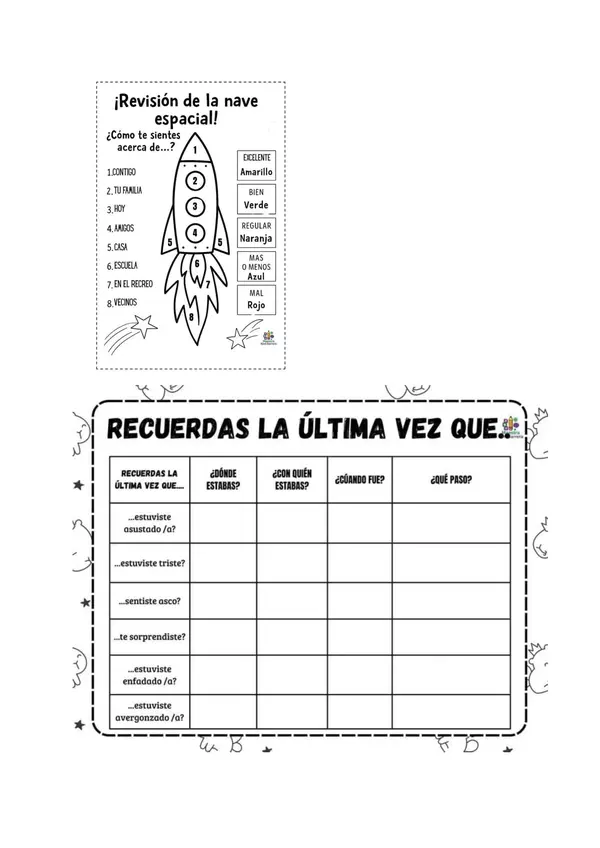 Actividades orientación: emociones y resolución de conflictos