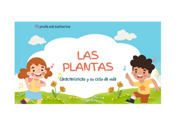 Las plantas, ciclo de vida