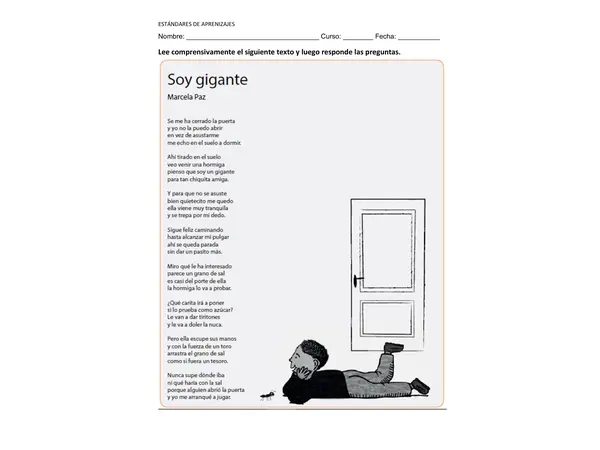 Estándar Lectura 4° 