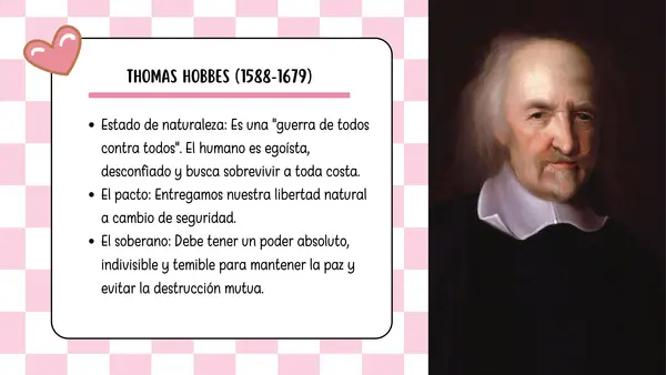 8° Rousseau y Hobbes 