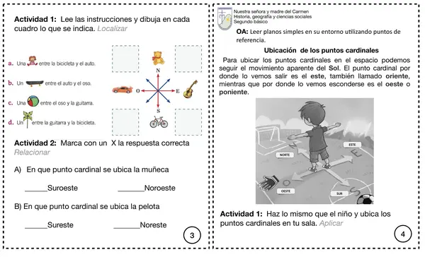 Chile en el mapa. Parte 1