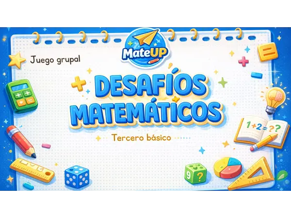 Juego grupal "Desafíos matemáticos"