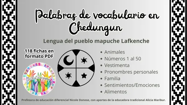 Palabras de vocabulario en Chedungun