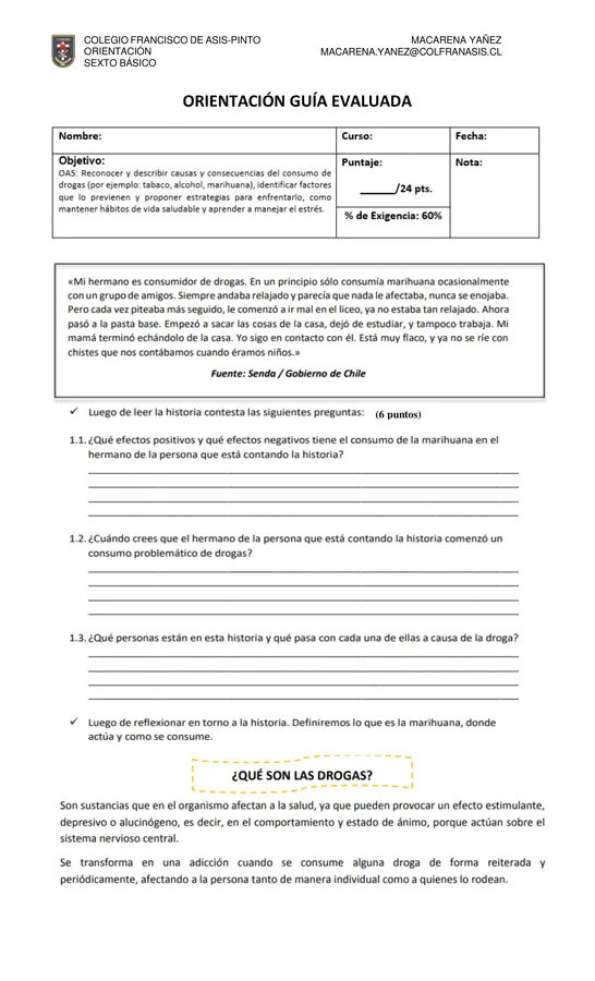 Orientación 6to