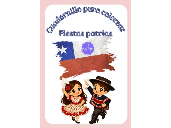 Cuadernillo para colorear en fiestas patrias