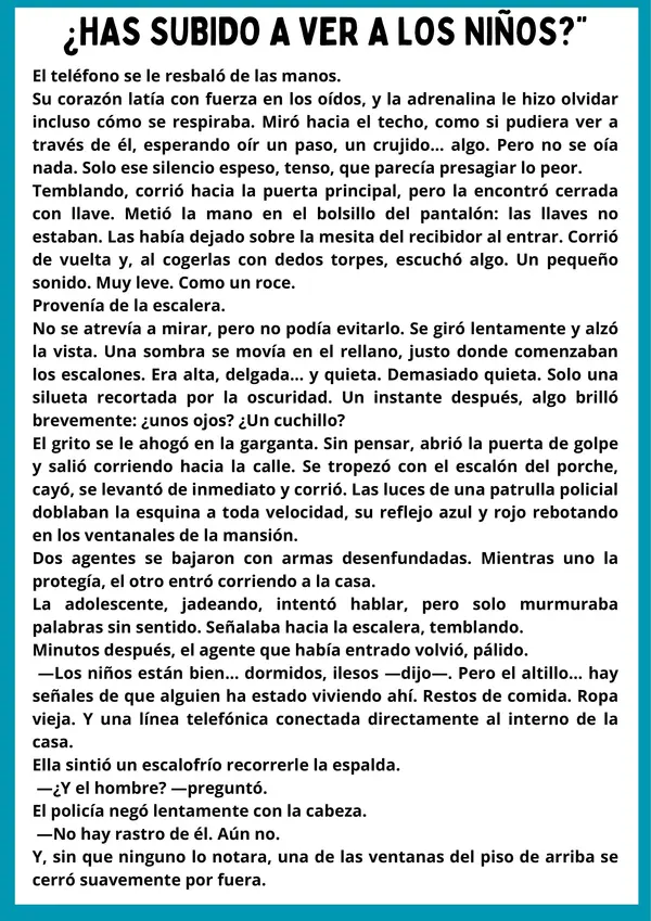 Trabajando la comprensión lectora - Parte 2