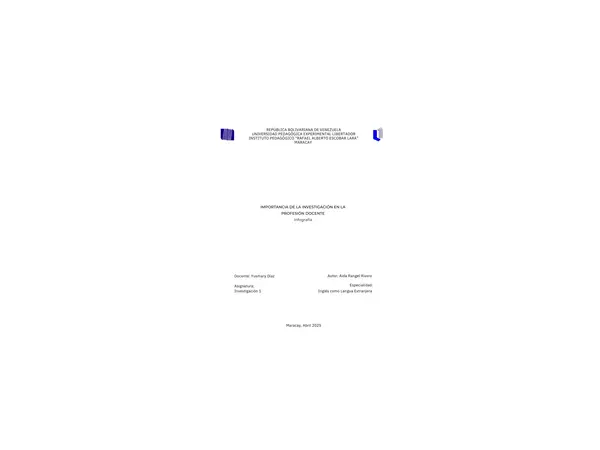 Infografía, Importancia de la Investigación en la Profesión Docente