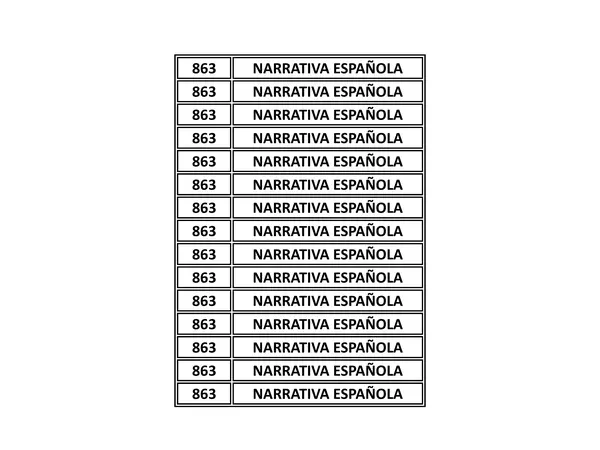 Etiquetas muebles CRA