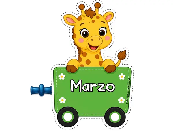 TREN DE LOS MESES DEL AÑO