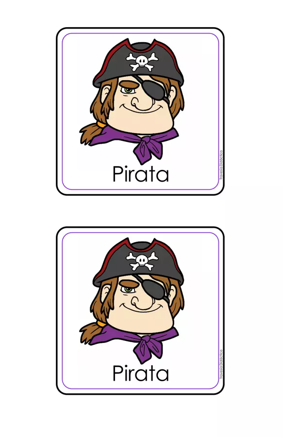 Memorama Pirata 