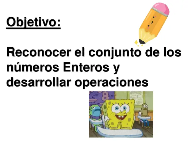 Números Enteros 7º