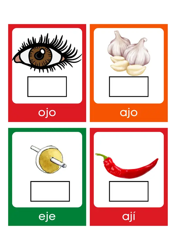 Matte lección ojo-mamá-mano