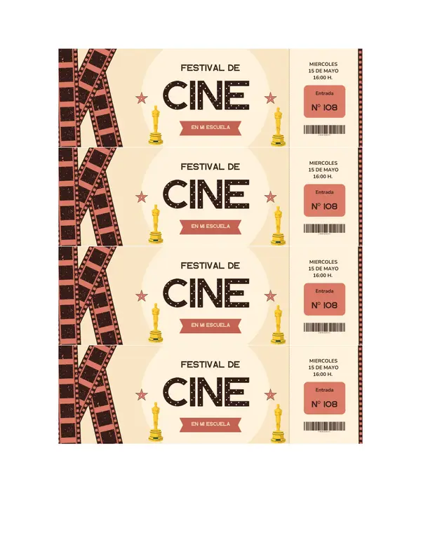 Entradas de cine 