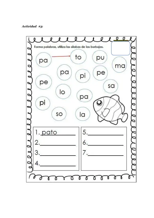 Guia de actividades para el regreso a clase 1er grado.
