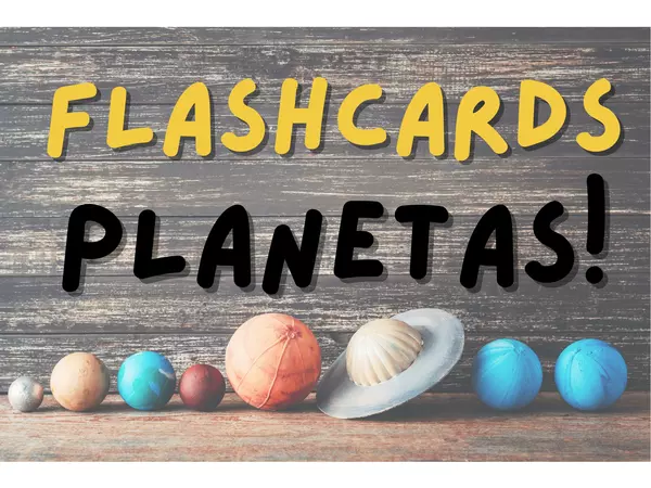 Flashcards planetas - Tarjetero planetas