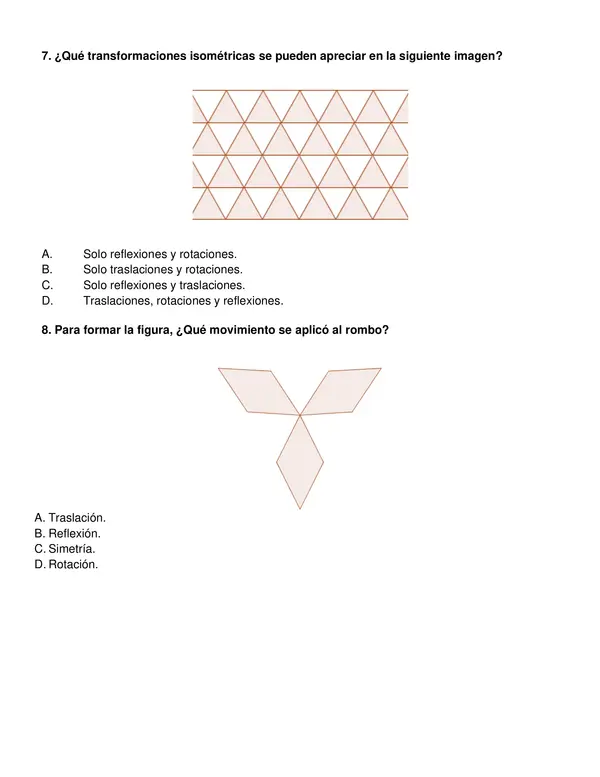 Evaluación de matemática segundo semestre 5° año.