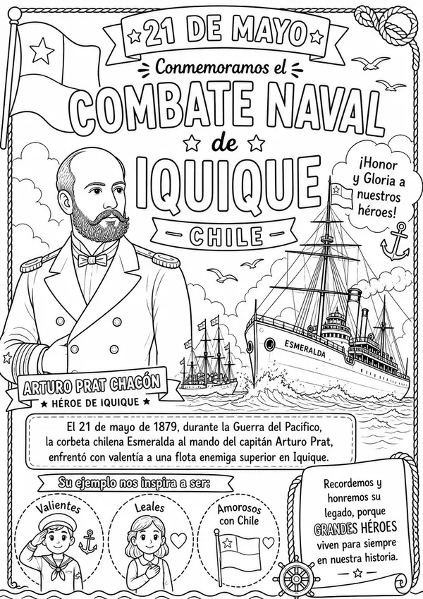 21 de mayo - Combate Naval de Iquique - Chile
