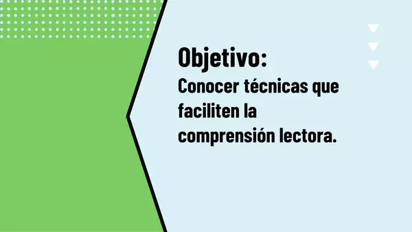 Técnicas de comprensión lectora