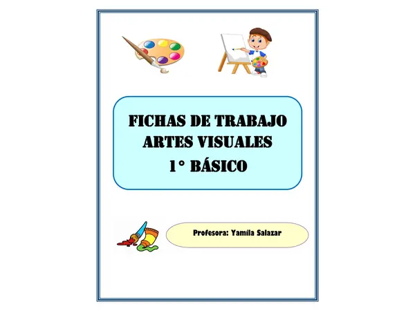 Fichas artes visuales 1° básico