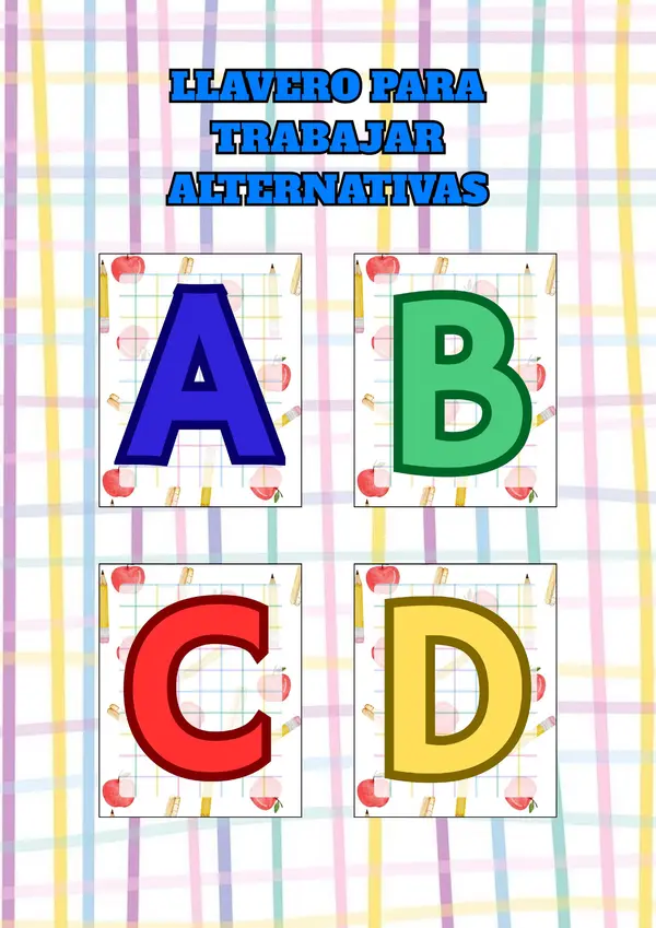 Llavero para trabajar alternativas