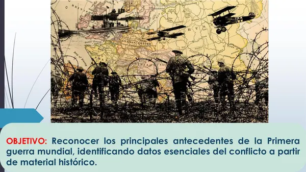 Antecedentes, causas y fases de la Primera Guerra Mundial