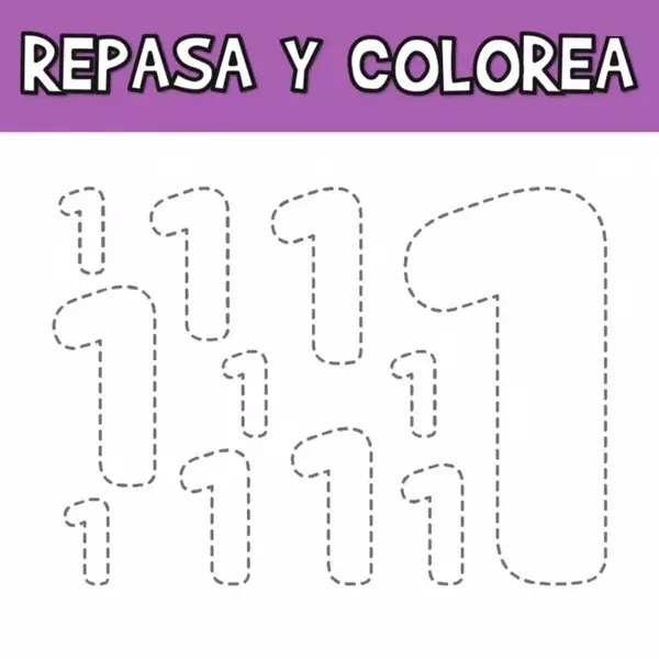 REPASA Y COLOREA LOS NÚMEROS 0-9