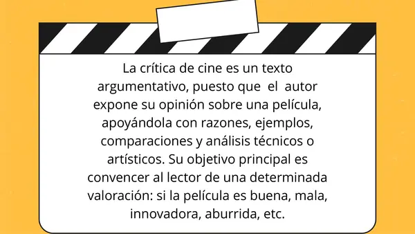 Crítica de cine 7°básico.