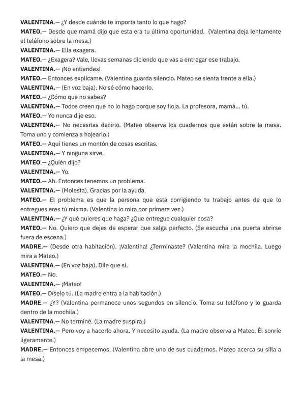 Guía de Trabajo: Género Dramático – Comprensión Lectora y Creación