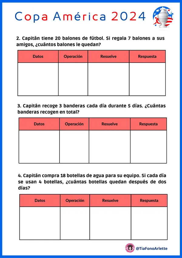 Cuadernillo Copa América 2024