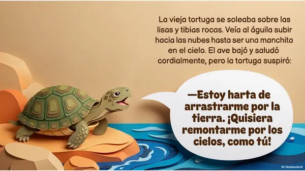 La tortuga y el Águila - Fábula - 2° - 3° Básico