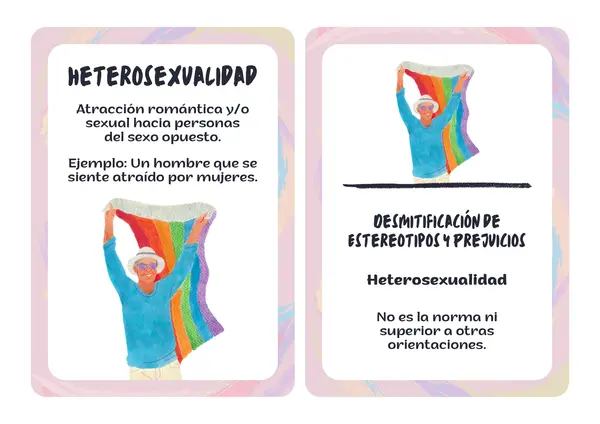Tarjetas sobre Orientación sexual
