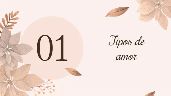 Tipos y visiones de amor