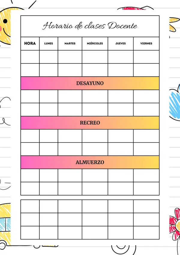 Agenda docente 2026