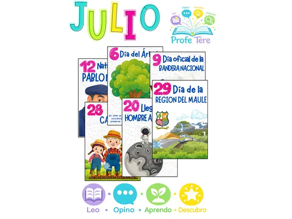 Efemerides julio