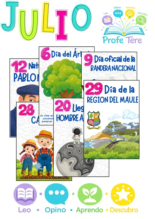 Efemerides julio